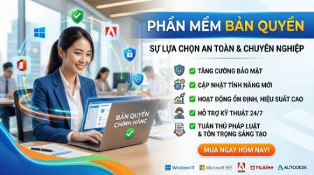 Hình ảnh cho danh mục Phần mềm bản quyền