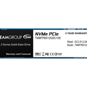 Ổ cứng SSD TeamGroup 512G MP33 M.2 PCIe Gen3x4