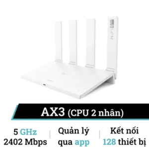 Bộ phát Wifi băng tần kép Huawei AX3 Pro (Phiên bản CPU 2 nhân)
