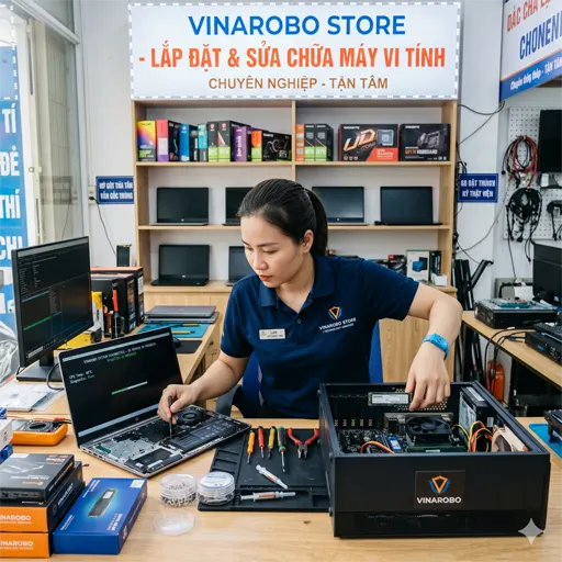 Dịch vụ lắp đặt và sửa chữa máy vi tính
