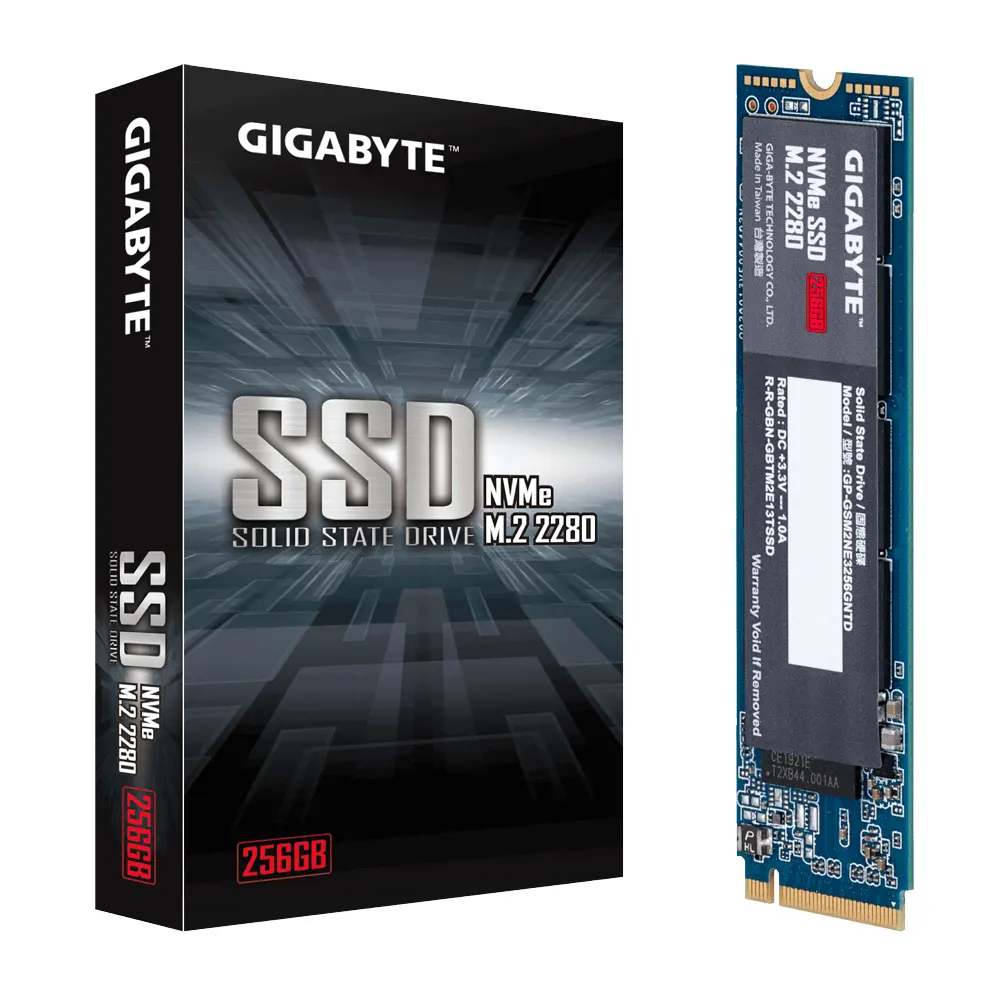 Ổ cứng SSD GIGABYTE NVMe 256GB Ổ cứng SSD GIGABYTE NVMe 256GB
