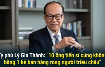 Tỷ phú Lý Gia Thành